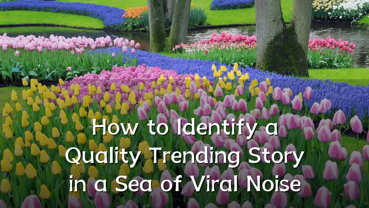 How to Identify a Quality Trending Story in a Sea of Viral Noise