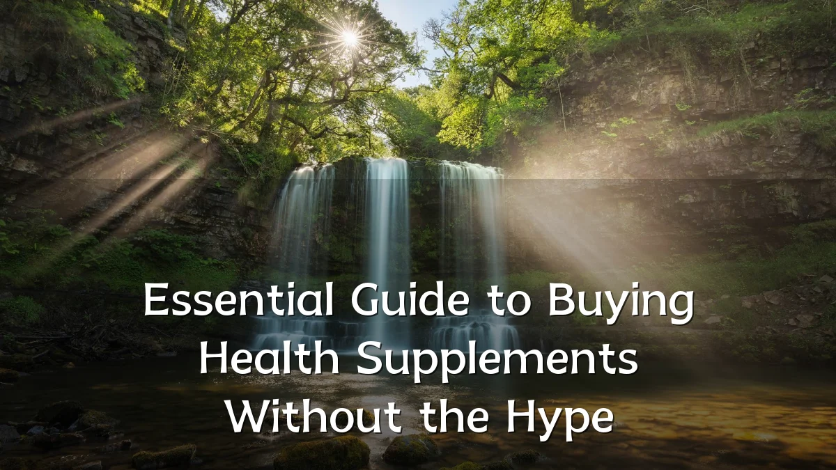 Essential Guide to Buying Health Supplements Without the Hype