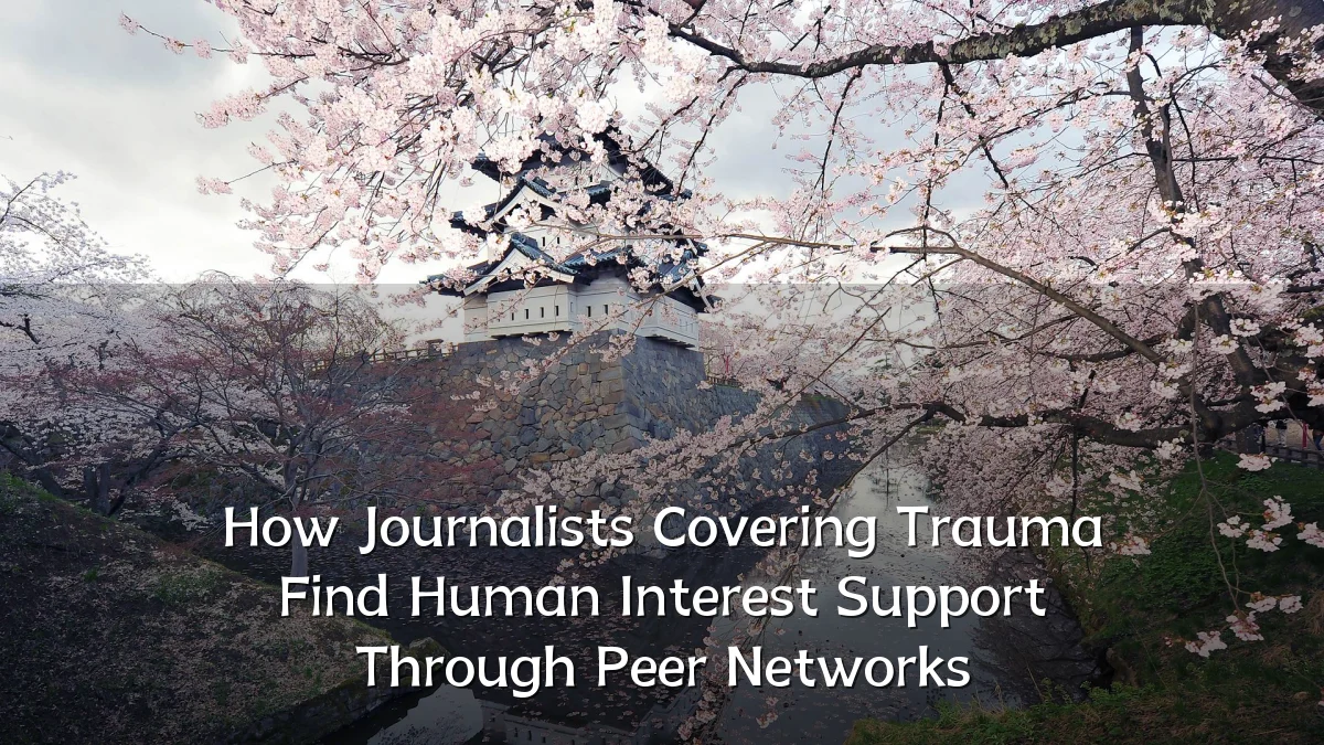 How Journalists Covering Trauma Find Human Interest Support Through Peer Networks