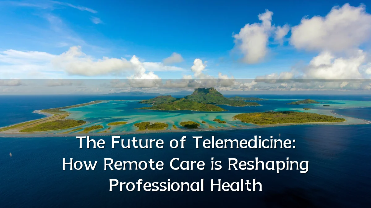 The Future of Telemedicine: How Remote Care is Reshaping Professional Health