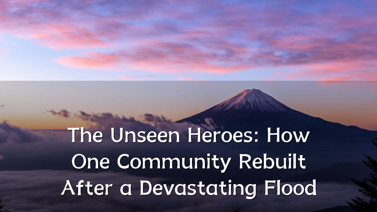 The Unseen Heroes: How One Community Rebuilt After a Devastating Flood