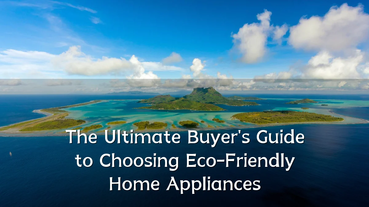 The Ultimate Buyer's Guide to Choosing Eco-Friendly Home Appliances