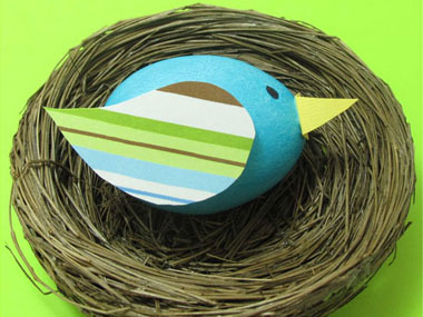 bluebird easter egg