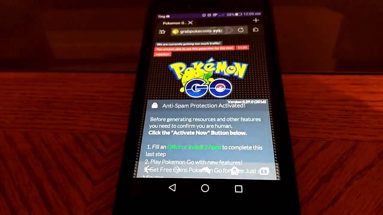 Pokemon Go Unlimited Coin Hack