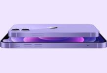 purple iphone 12 and 12 mini