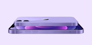 purple iphone 12 and 12 mini