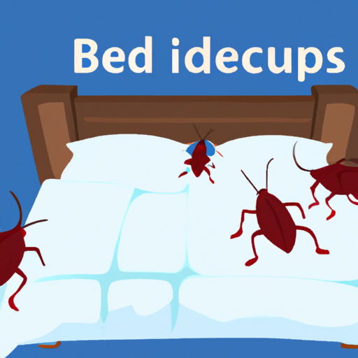 Bed bugs eradication. in Cartoon style