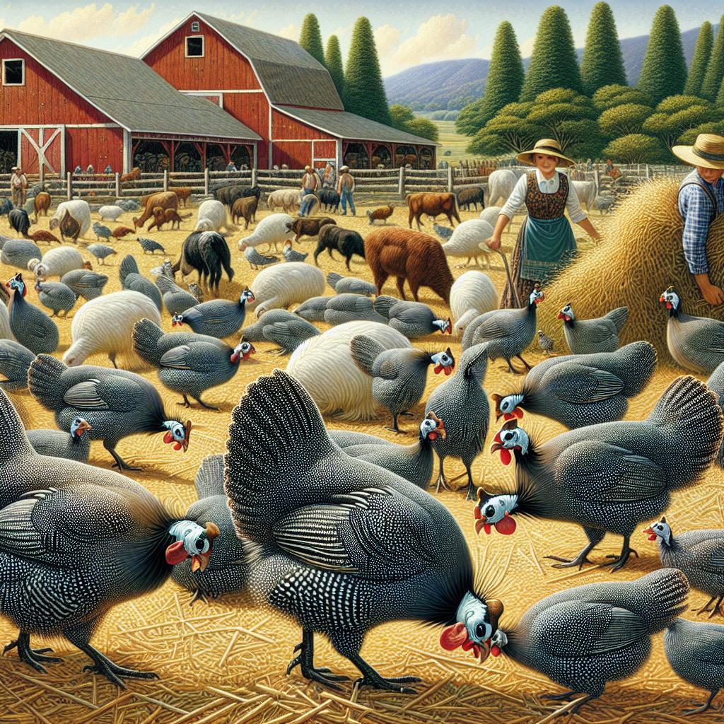 Guinea Hens: The Unsung Heroes of the Farmyard