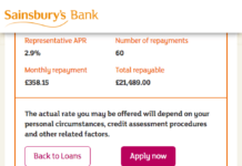 Sainsbury’s Offers Competitive Loan Rates for Customers