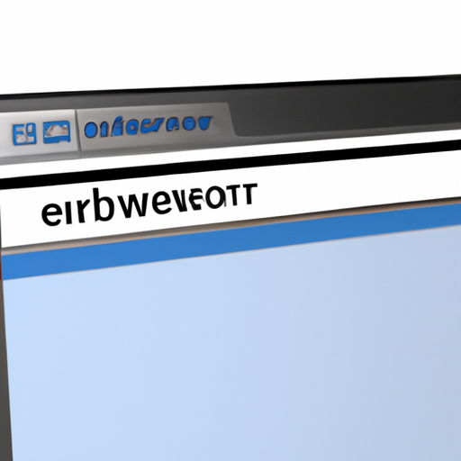 laptop screen showing internet Browser